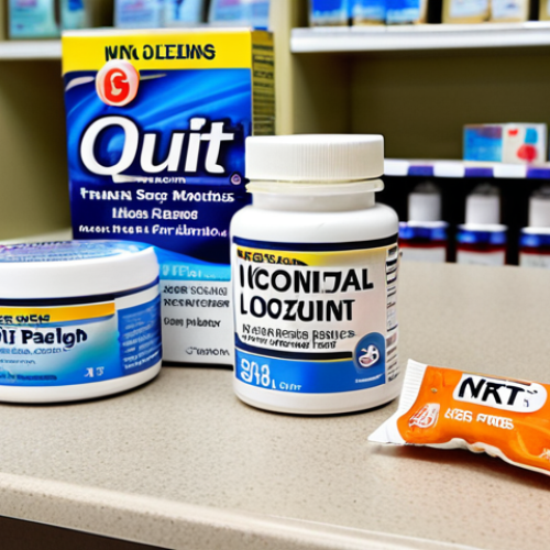 Home 11 **
A close-up, inviting shot of various Nicotine Replacement Therapy (NRT) products laid out on a clean surface. Include a nicotine patch, gum, and lozenges. Focus on the textures and colors of the products. The background should be soft and blurred, perhaps a pharmacy shelf or a doctor's desk. The overall mood is hopeful and accessible, emphasizing the idea of a "personalized toolkit" for quitting. Lighting should be bright and professional.
*Keywords:* NRT, nicotine patch, nicotine gum, nicotine lozenges, quit smoking, smoking cessation, healthy lifestyle, pharmacy, medication, help, tools.
**
