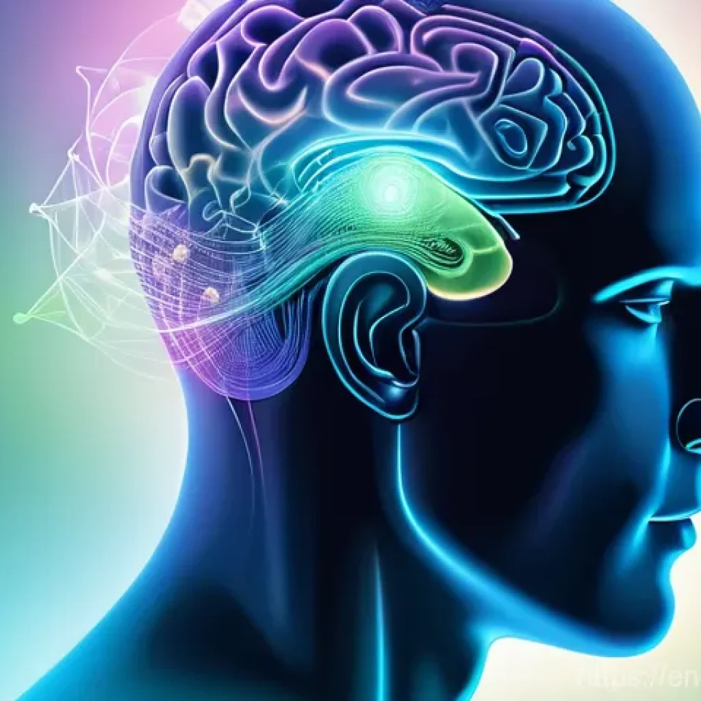 마약중독 치료 약물 - **Prompt: The Science of Serenity**
An abstract, stylized depiction of a human head, seen in pro...