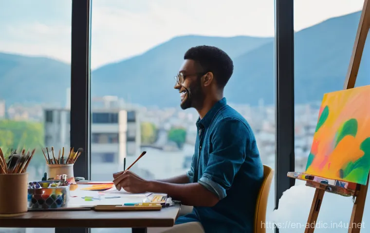 알콜중독 후유증 관리 - **Prompt 2: Supportive Connection and Shared Journey**
    "A heartwarming image of three diverse ad...