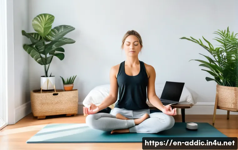 인터넷 중독과 정신적 회복 관련 이미지 1